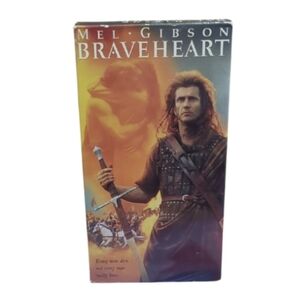 Braveheart VHS – Mel Gibson Epic Story (1995)